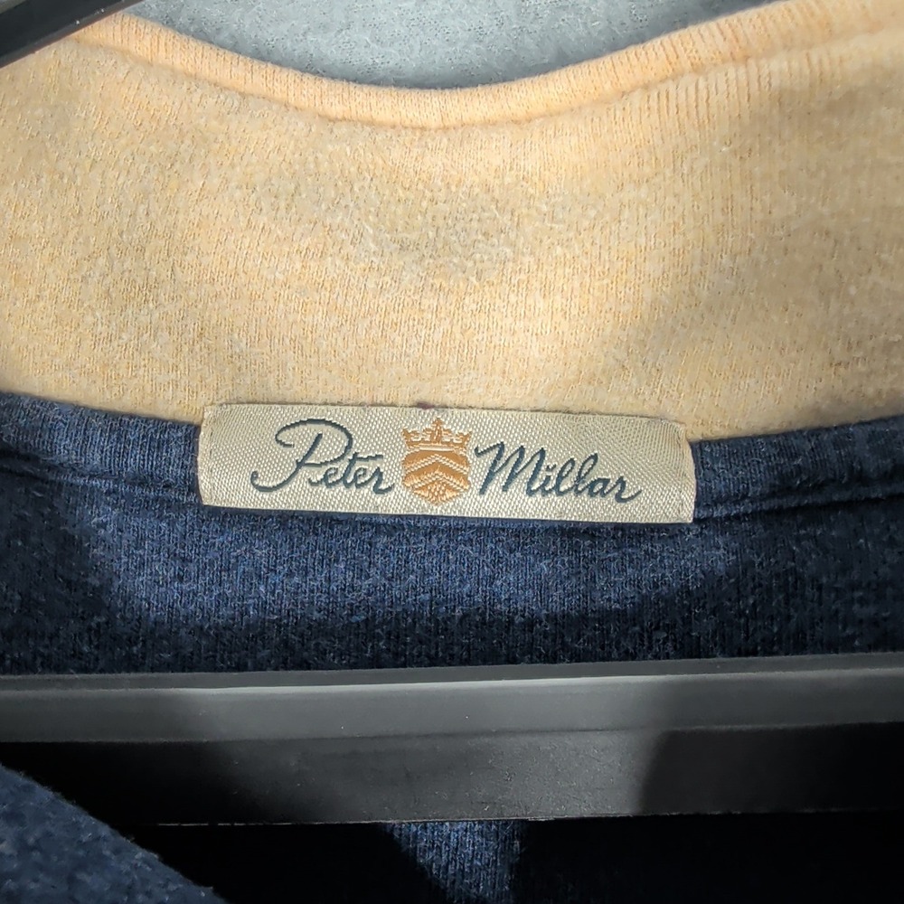 Peter Millar Pullover Mens XL Blue Metropolitan PGA Championship Pro-Am Golf Top - Picture 5 of 10